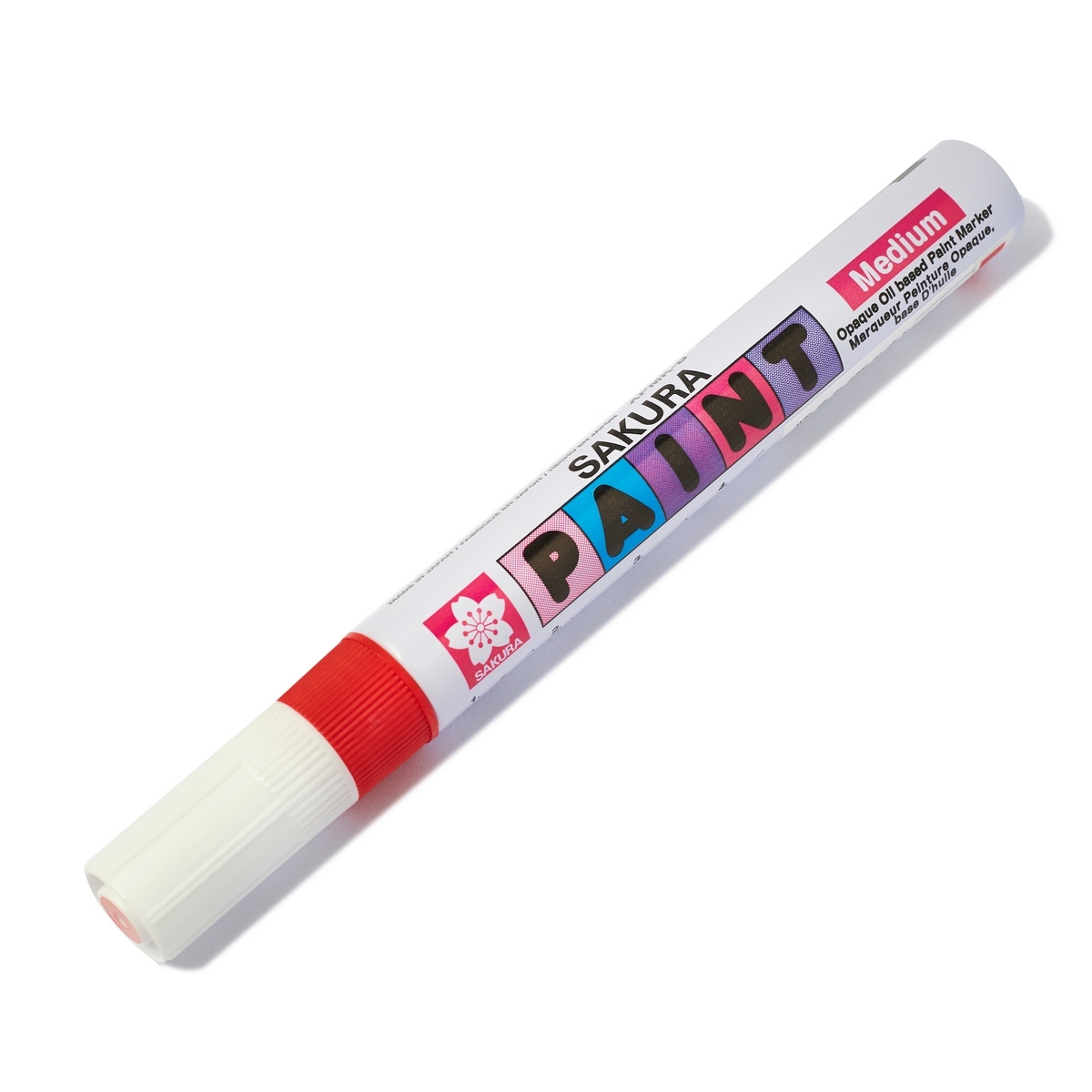 ปากกาเพ้นท์หัวใหญ่ 2 MM /XPMK-B-19(แดง) SAKURA(STATIONERY) ราคา ฿54.6