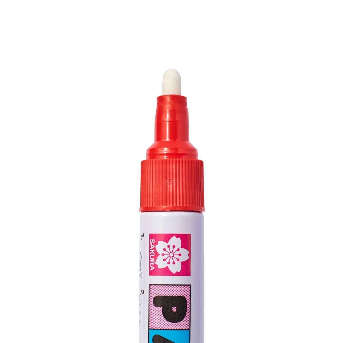 ปากกาเพ้นท์หัวใหญ่ 2 MM /XPMK-B-19(แดง) SAKURA(STATIONERY) รูปที่ 3