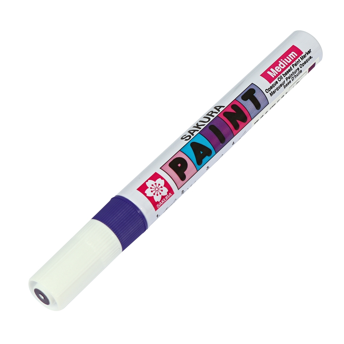 ปากกาเพ้นท์หัวใหญ่ 2 MM /XPMK-B-24(ม่วง) SAKURA(STATIONERY) ราคา ฿54.6