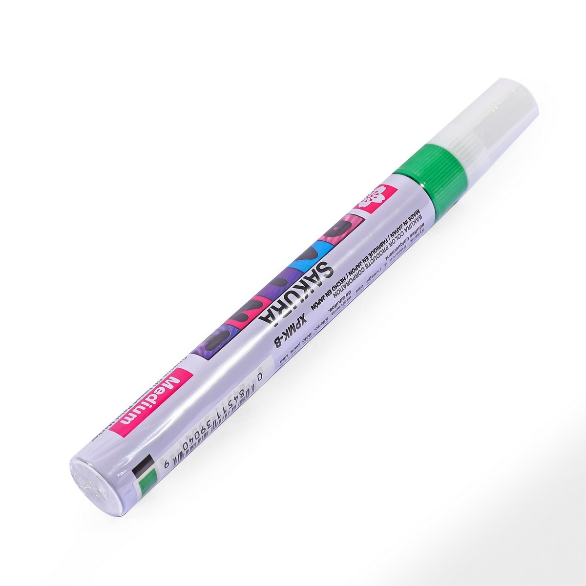 ปากกาเพ้นท์หัวใหญ่ 2MM/XPMK-B-29 (เขียว) SAKURA(STATIONERY) รูปที่ 2