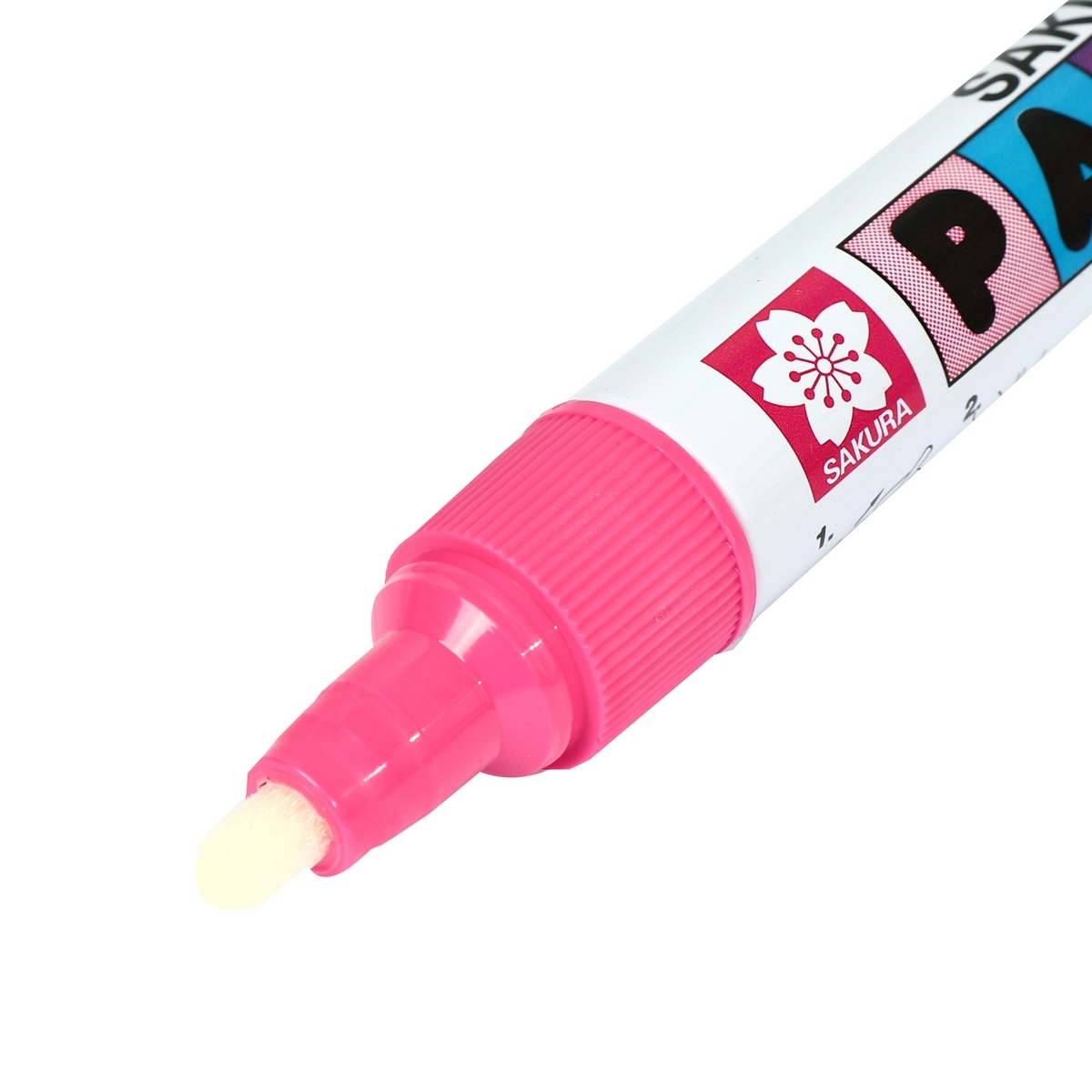 ปากกาเพ้นท์หัวใหญ่ 2 MM/XPMK-B-320(ชมพู) SAKURA(STATIONERY) รูปที่ 3