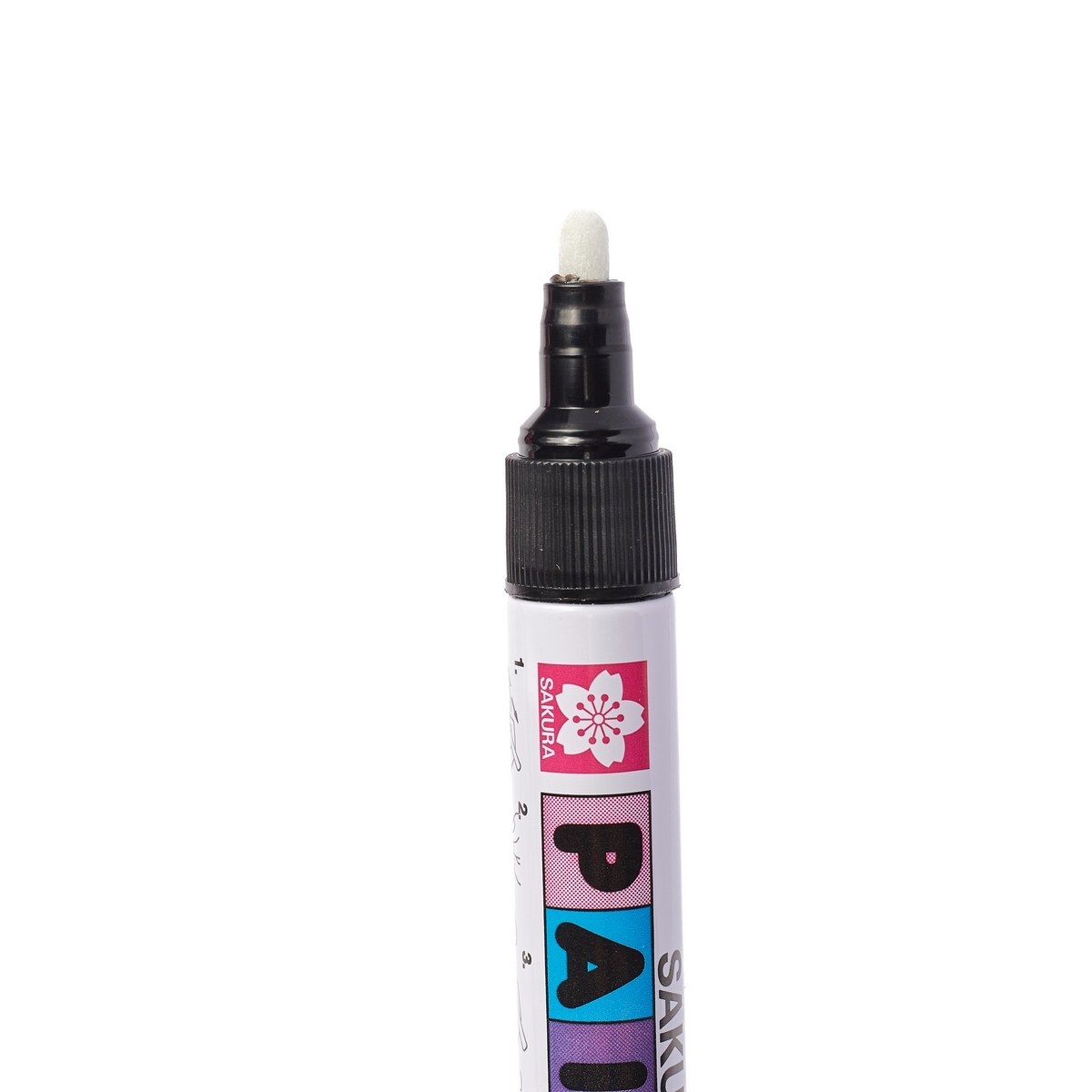 ปากกาเพ้นท์หัวใหญ่ 2 MM / XPMK-B-49 (ดำ) SAKURA(STATIONERY) รูปที่ 3