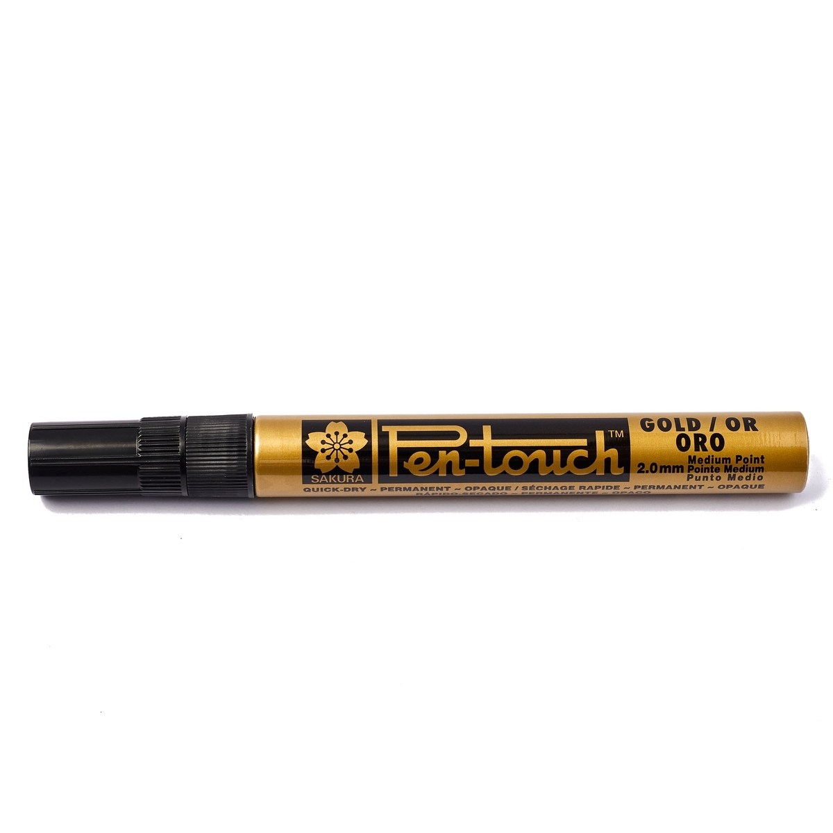 ปากกาเพ้นท์หัวใหญ่2MM/XPMK-B #41501(ทอง) SAKURA(STATIONERY) รูปที่ 2