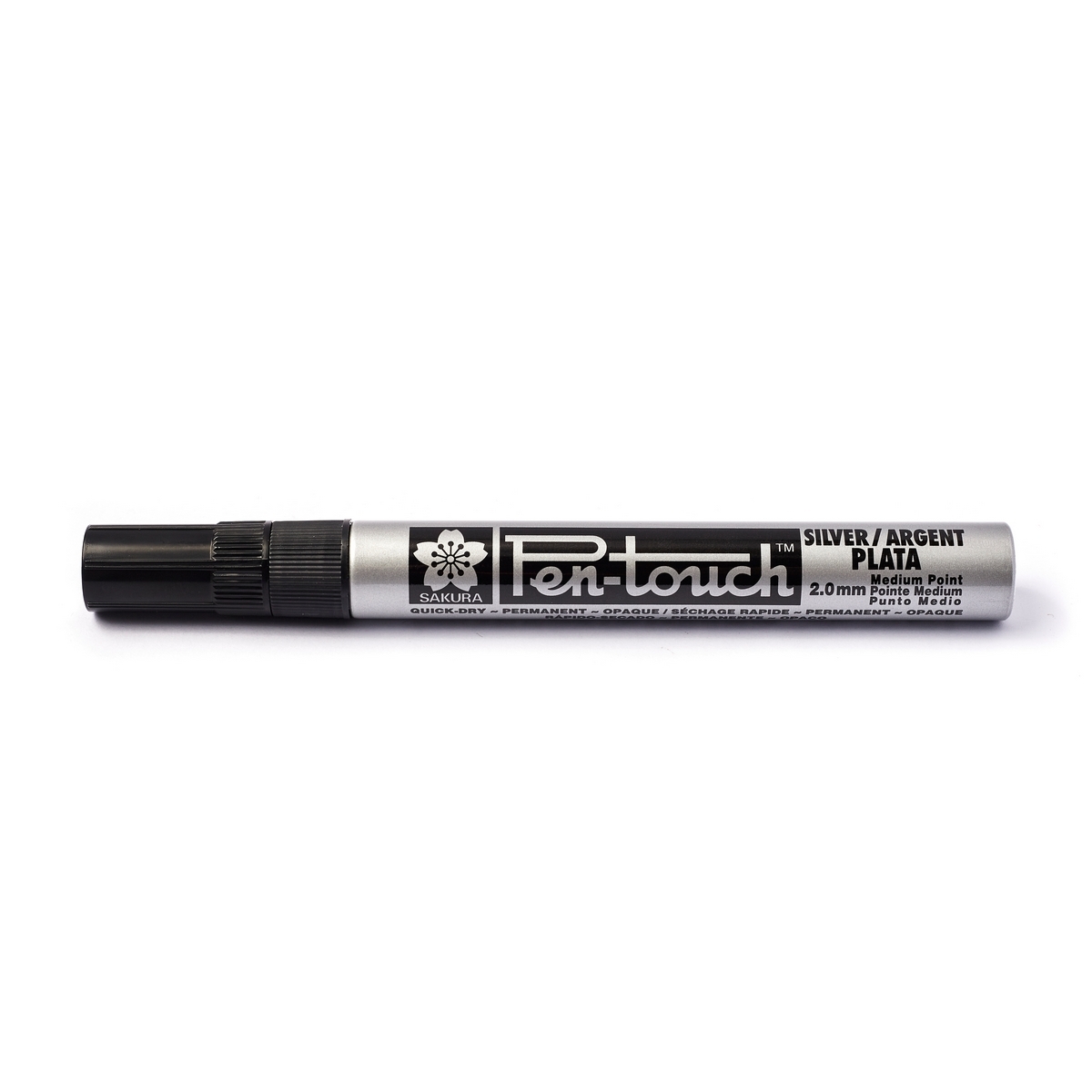 ปากกาเพ้นท์หัวใหญ่2MM/XPMK-B#41502(เงิน) SAKURA(STATIONERY) รูปที่ 2