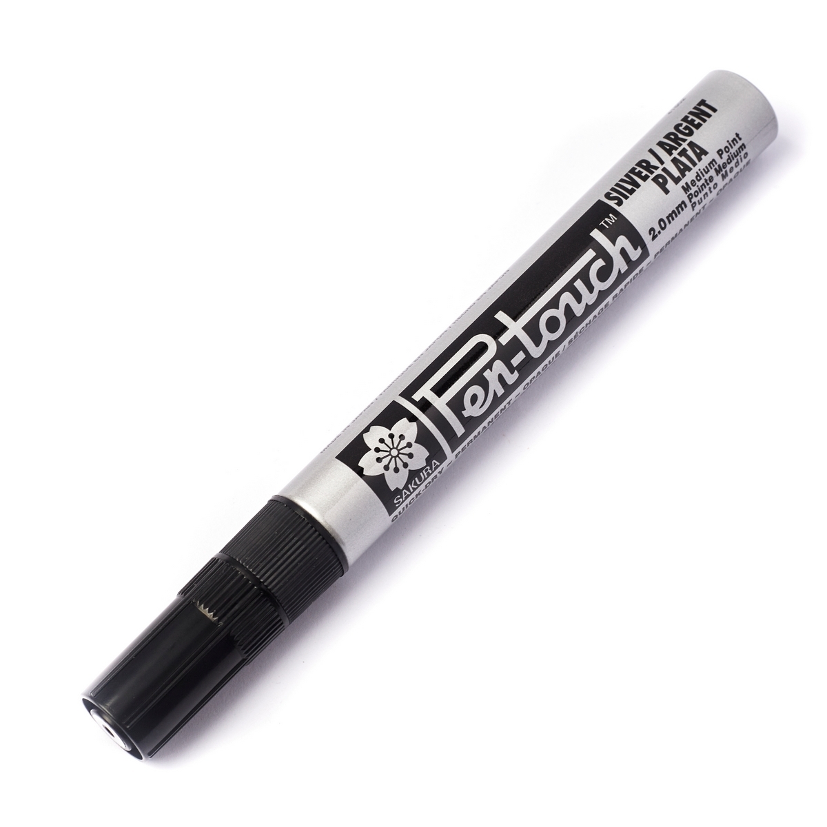 ปากกาเพ้นท์หัวใหญ่2MM/XPMK-B#41502(เงิน) SAKURA(STATIONERY) ราคา ฿54.6
