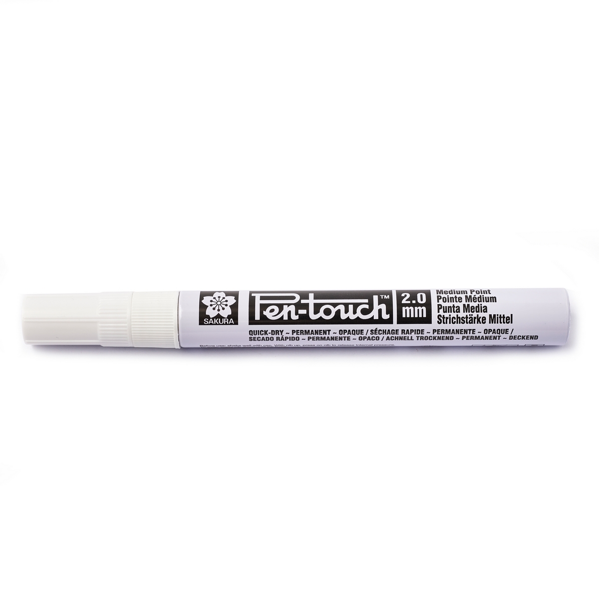 ปากกาเพ้นท์หัวใหญ่2MM/XPMK-B#42500 (ขาว) SAKURA(STATIONERY) รูปที่ 2