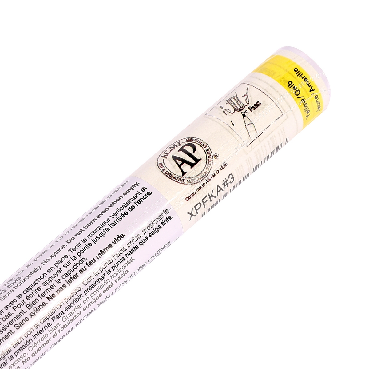 ปากกาเพ็นทัช 2 MM/XPFKA-3 (เหลือง) SAKURA(STATIONERY) รูปที่ 3