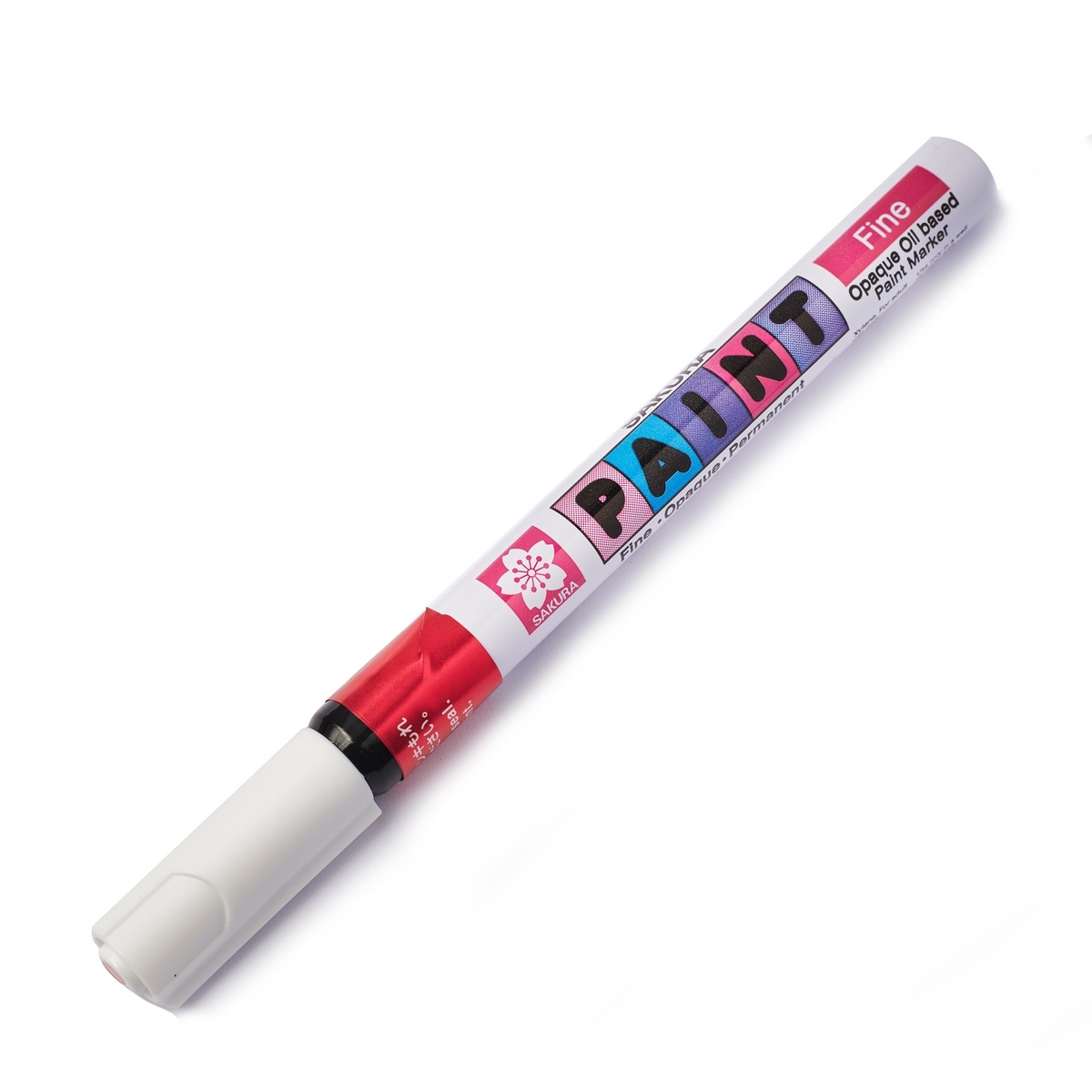 ปากกาเพ้นท์หัวเล็ก 1 MM/XPMK-19 (แดง) SAKURA(STATIONERY) ราคา ฿52.2