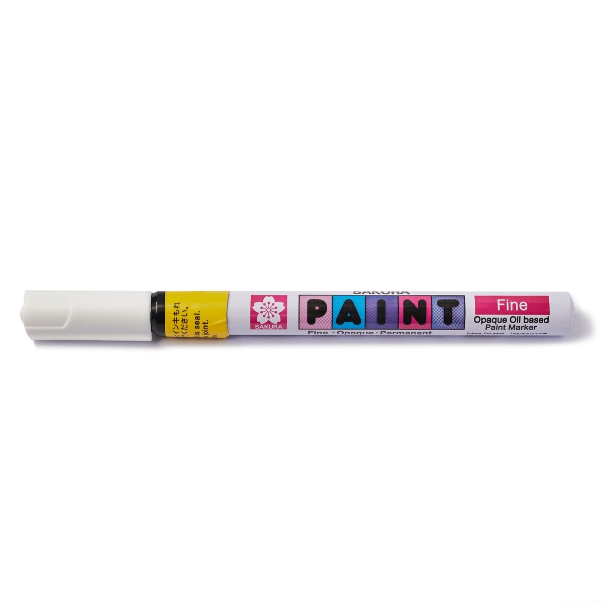 ปากกาเพ้นท์หัวเล็ก 1MM/XPMK-302 (เหลือง) SAKURA(STATIONERY) รูปที่ 2