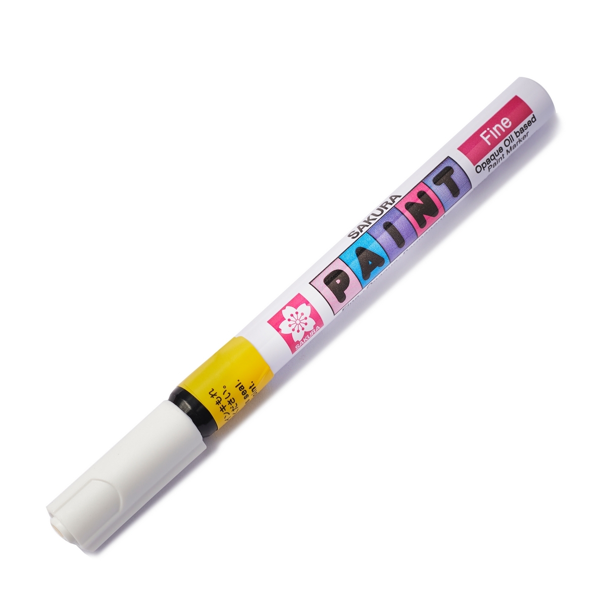 ปากกาเพ้นท์หัวเล็ก 1MM/XPMK-302 (เหลือง) SAKURA(STATIONERY) ราคา ฿52.2