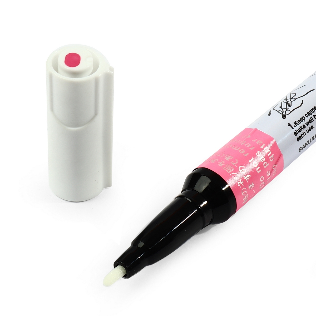ปากกาเพ้นท์หัวเล็ก 1 MM /XPMK-320 (ชมพู) SAKURA(STATIONERY) รูปที่ 3