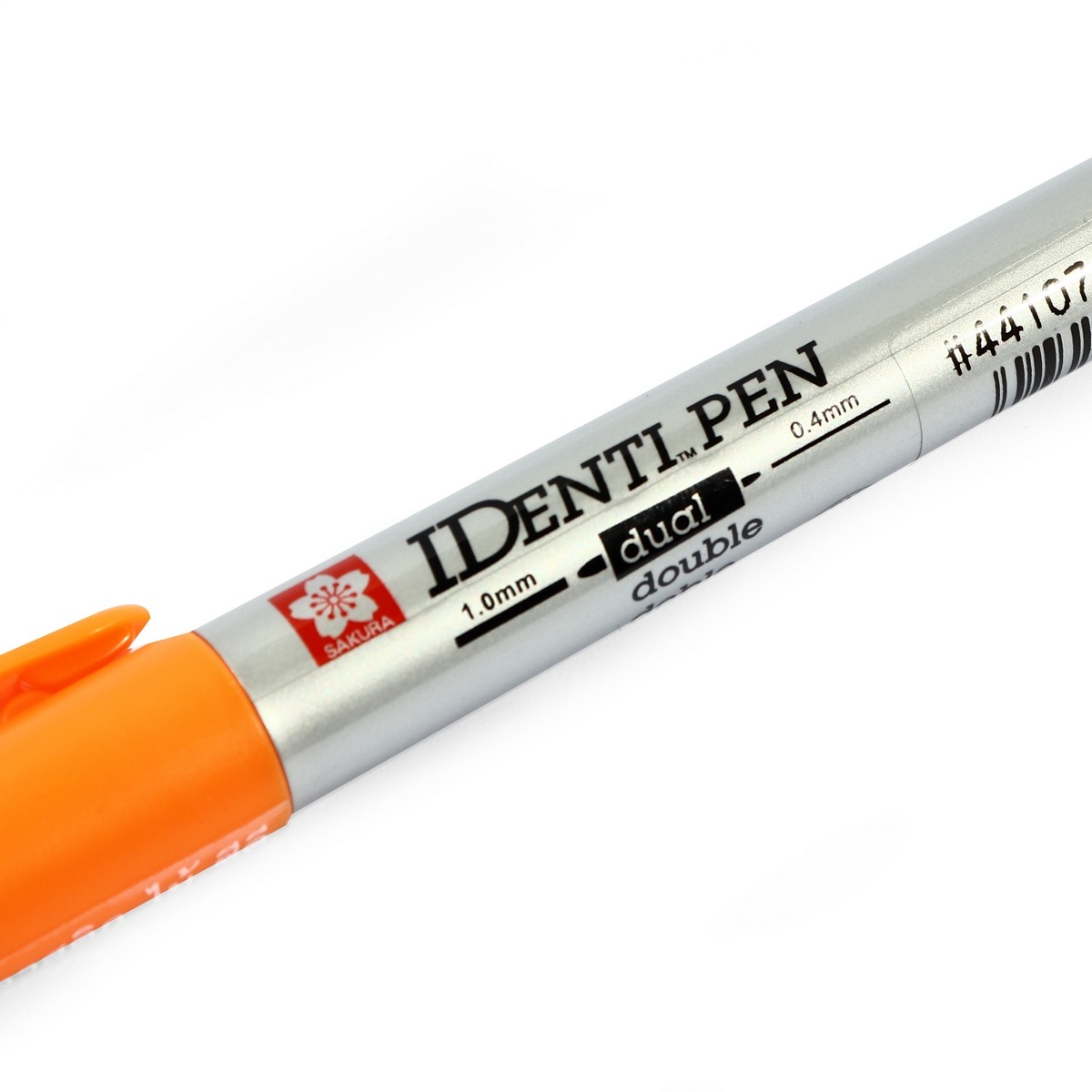 ปากกาไอเด็นติเพ็น 2 หัว XYKT-44107 (ส้ม) SAKURA(STATIONERY) รูปที่ 2