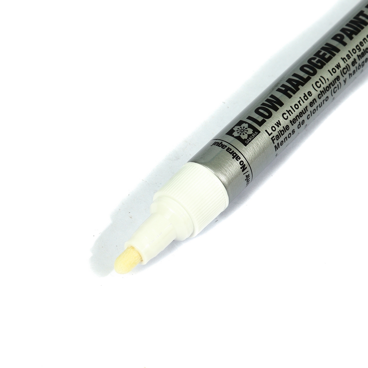 ปากกาเพ้นท์โลว์ฮาโลเจน XPMKB-LH-50 (ขาว) SAKURA(STATIONERY) รูปที่ 3
