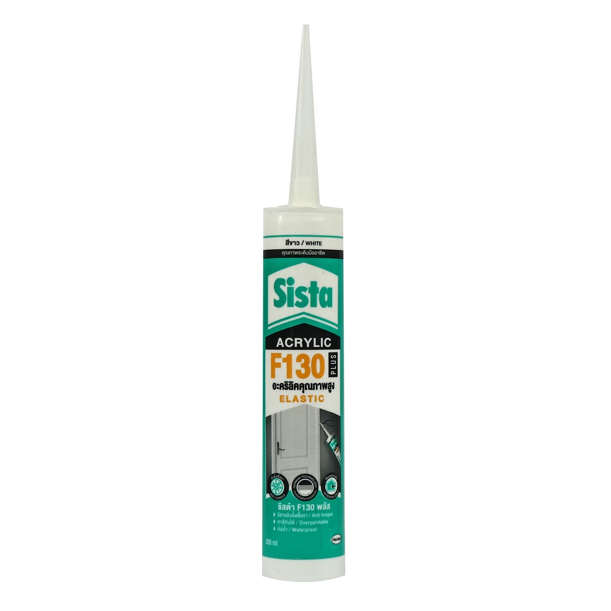ยาแนวอะคริลิค (สีขาว) 300 มล SISTA รุ่น F130 PLUS ราคา ฿142.8