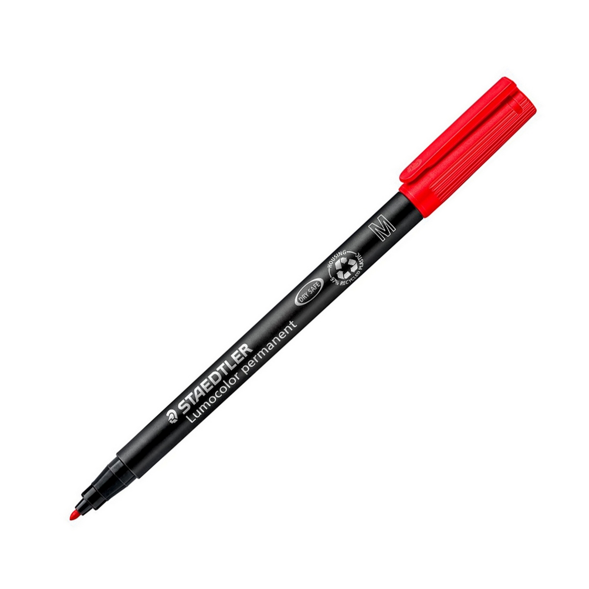 ปากกาเขียนแผ่นใส 1.0 มม.(M) สีแดง STAEDTLER ราคา ฿42