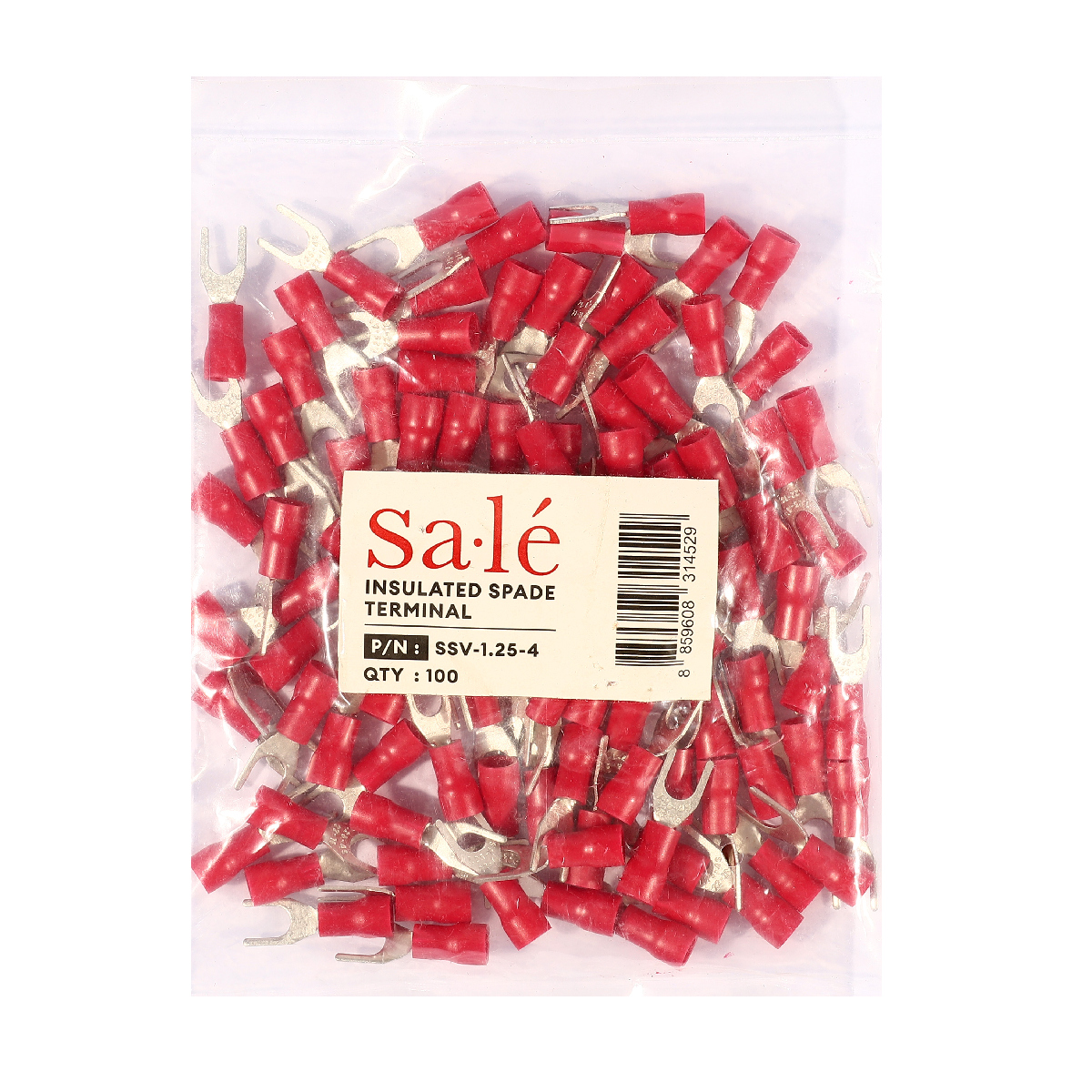 หางปลาหัวแฉกแดง0.5-1.5(100/PAC SA LE รุ่น SSV-1.25-4 ราคา ฿66