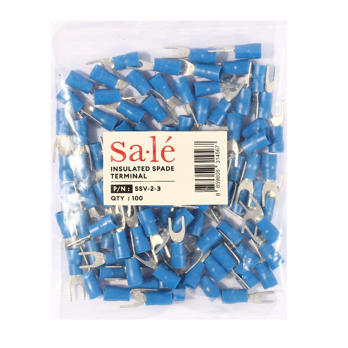 หางปลาหัวแฉกน้ำเงิน1.5-2.5(100PAC SA LE รุ่น SSV-2-3 ราคา ฿78