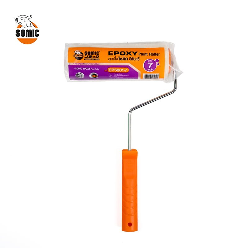 ลูกกลิ้ง EPOXY ขนสั้น 7” SOMIC รุ่น 0065 ราคา ฿106.8