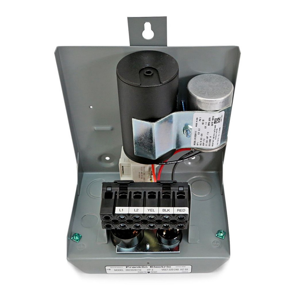 ชุด 3HP 20ใบ 220V 100FH3S4 W/Oฝาบ่อสายไฟ FRANKLIN รูปที่ 4