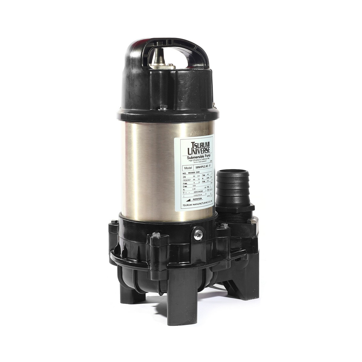 ปั๊มแช่ 50NHPU2.4S 0.4KW 220V. 2" TSURUMI รูปที่ 3