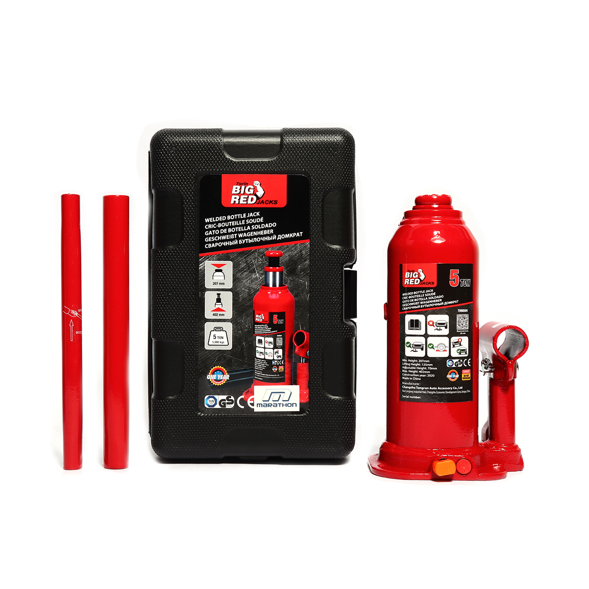 แม่แรงกระปุก 5 TON TH90504S MARATHON รุ่น T281-TH90504S ราคา ฿888