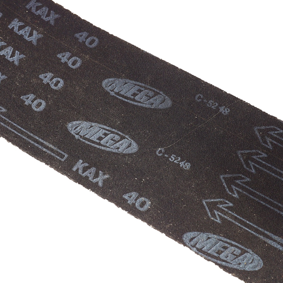 ผ้าทรายสายพาน 4X48"(100X1220MM) #40 MEGA TOA รุ่น 0560 รูปที่ 4