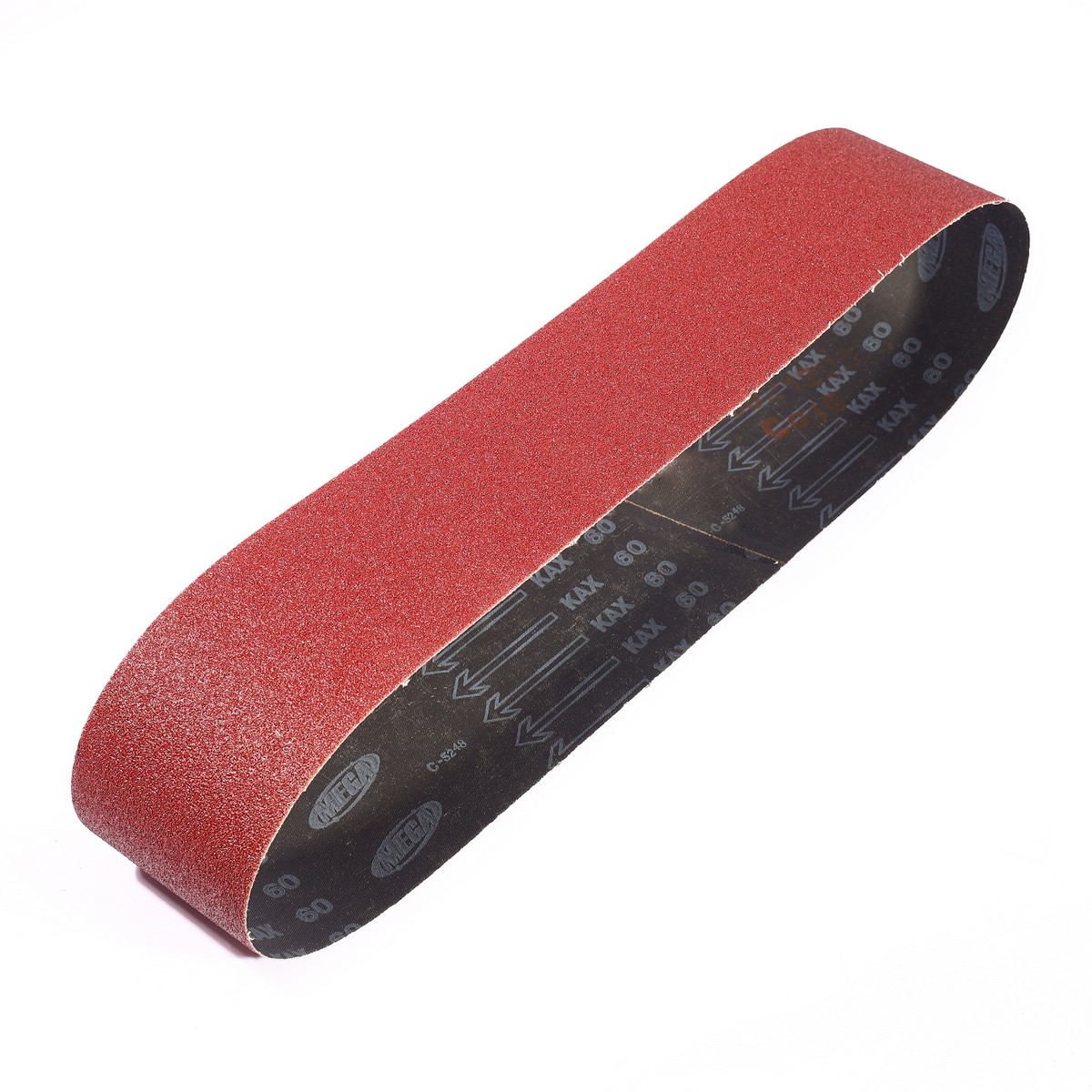 ผ้าทรายสายพาน 4X48"(100X1220MM) #60 MEGA TOA รุ่น 0565 ราคา ฿82.8