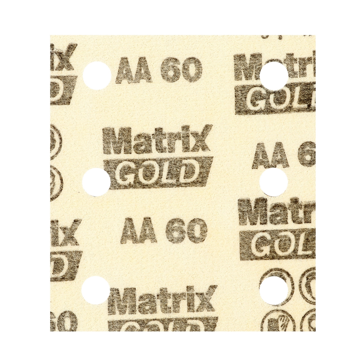 กระดาษทรายสี่เหลี่ยมสักหลาด 4"#60 MATRIX TOA รุ่น 4060 รูปที่ 3