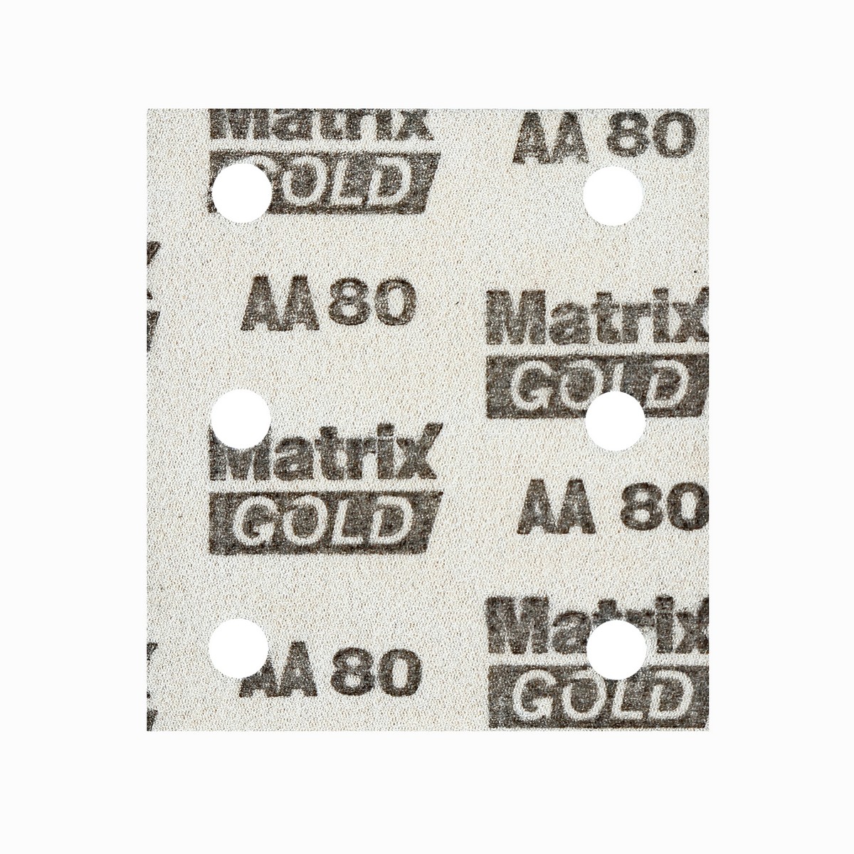 กระดาษทรายสี่เหลี่ยมสักหลาด 4"#80 MATRIX TOA รุ่น 4080 รูปที่ 3