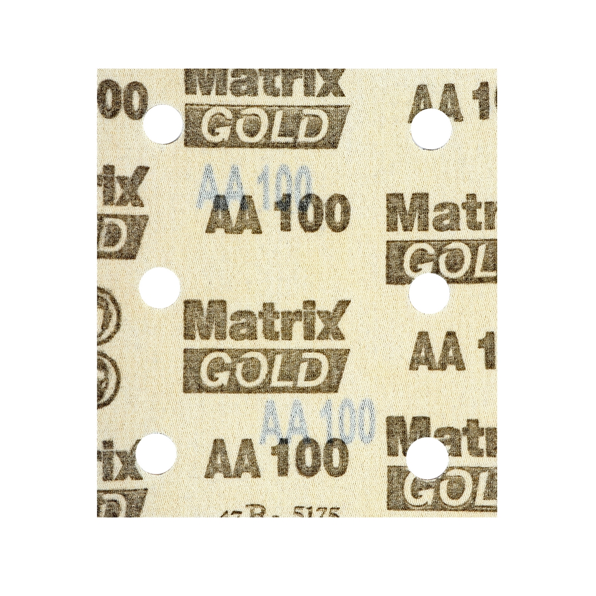 กระดาษทรายสี่เหลี่ยมสักหลาด 4"#100 MATRIX TOA รุ่น T401-4100 รูปที่ 2