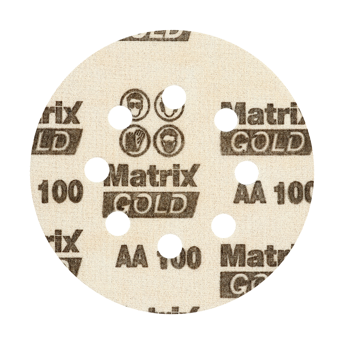 กระดาษทรายกลมสักหลาด 5"#100 MATRIX TOA รุ่น T401-5100 รูปที่ 3