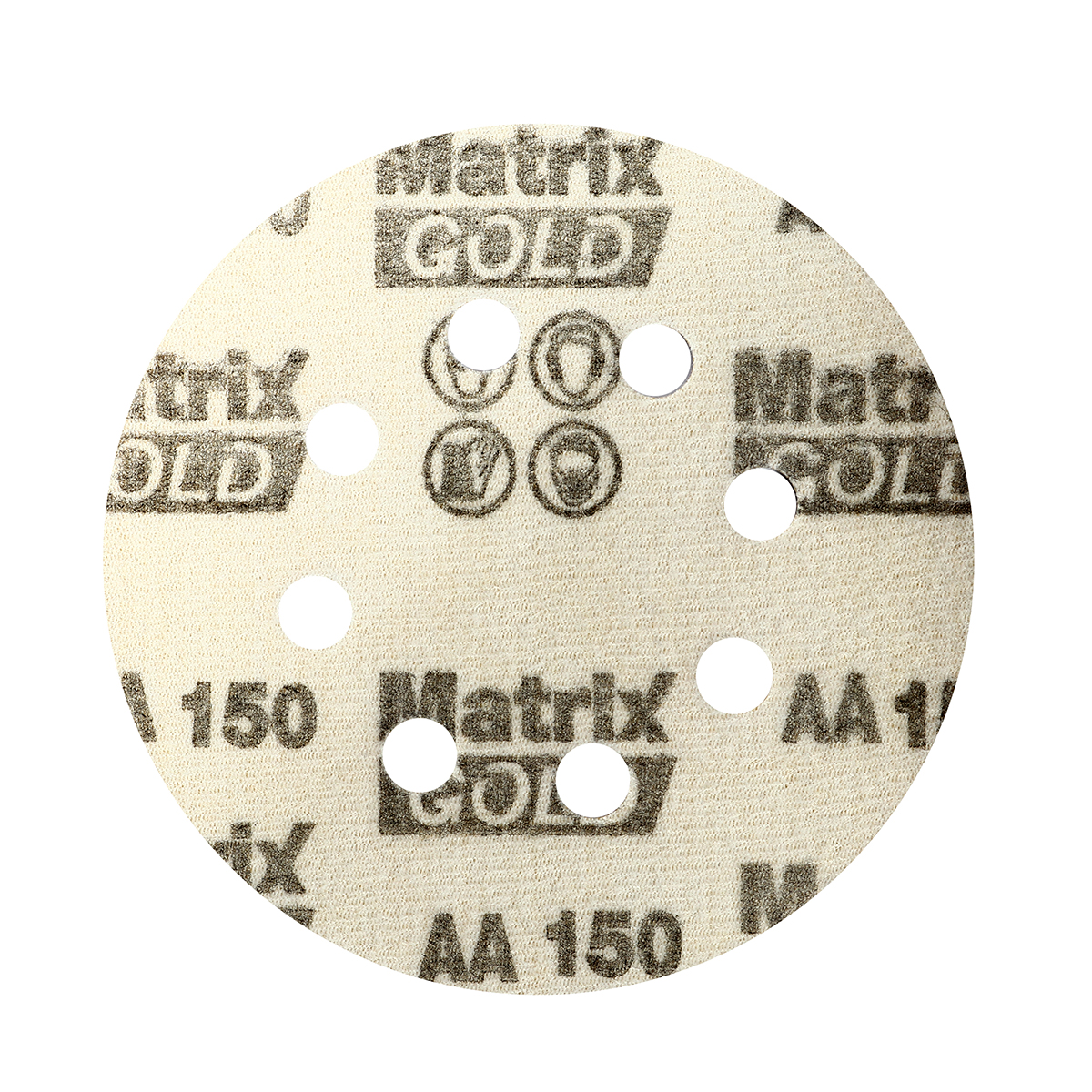 กระดาษทรายกลมสักหลาด 5"#150 MATRIX TOA รุ่น T401-5150 รูปที่ 2