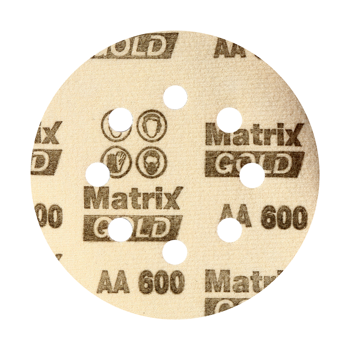 กระดาษทรายกลมสักหลาด 5"#600 MATRIX TOA รุ่น T401-5420 รูปที่ 2
