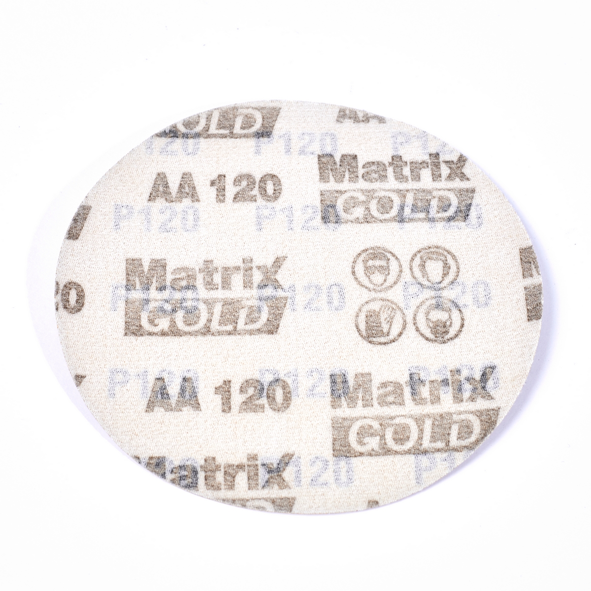 กระดาษทรายกลมสักหลาด 5"#120 ไม่มีรู MATRIX TOA รุ่น T401-5520 รูปที่ 2