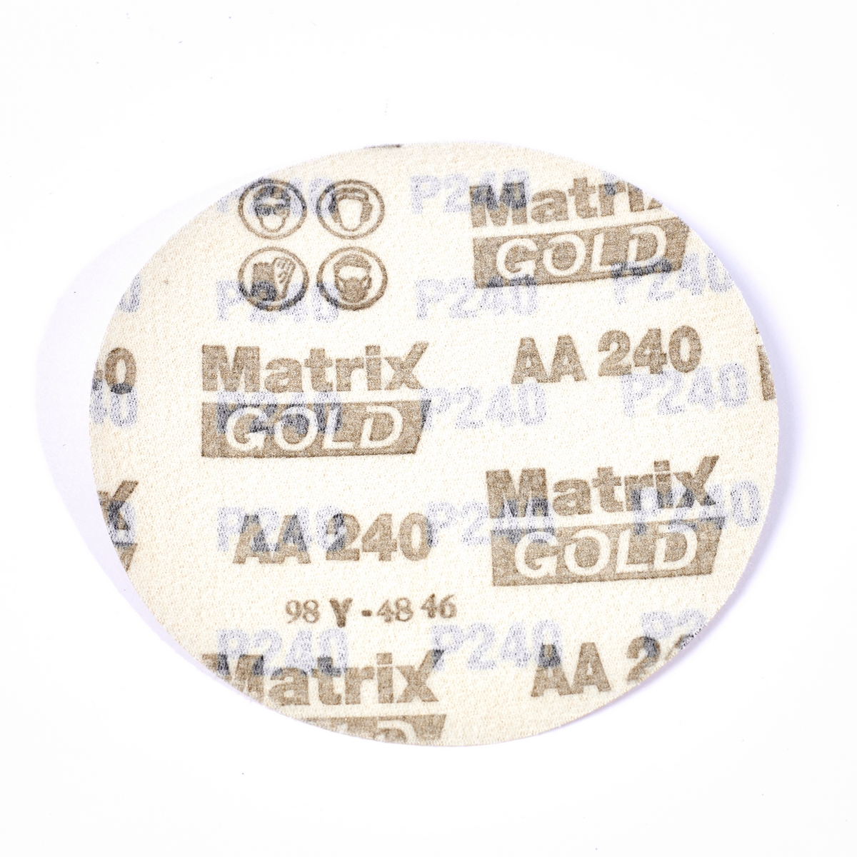 กระดาษทรายกลมสักหลาด 5"#240 ไม่มีรู MATRIX TOA รุ่น T401-5535 รูปที่ 2