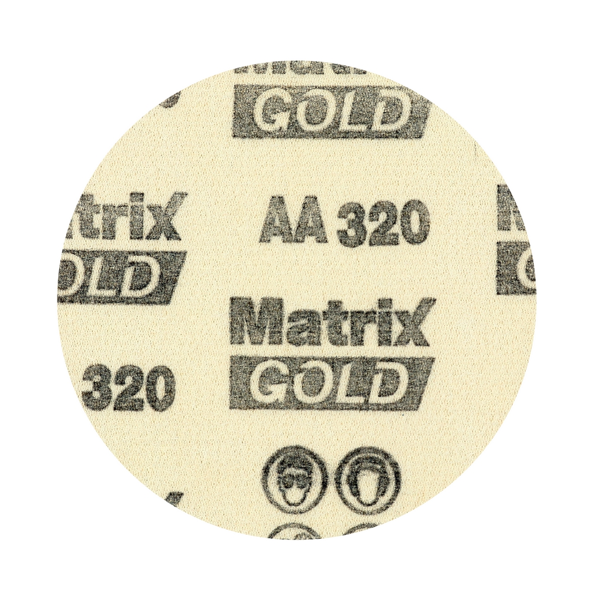กระดาษทรายกลมสักหลาด 4"#320 ไม่มีรู MATRIX TOA รุ่น 5670 รูปที่ 2