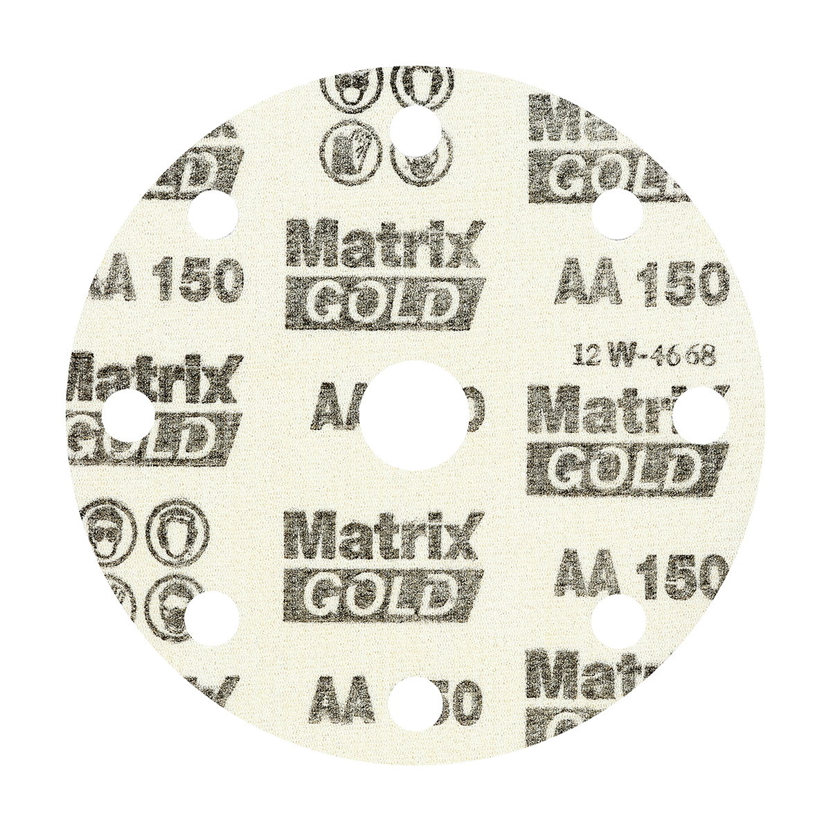 กระดาษทรายกลมสักหลาด 6"#150 MATRIX TOA รุ่น 6150 รูปที่ 3