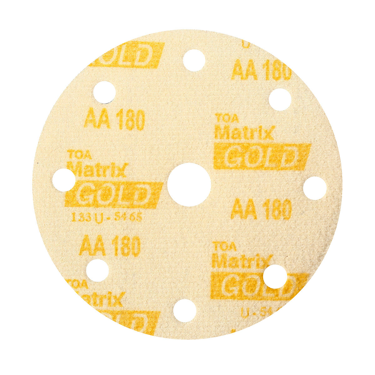 กระดาษทรายกลมสักหลาด 6"#180 MATRIX TOA รุ่น 6180 รูปที่ 3