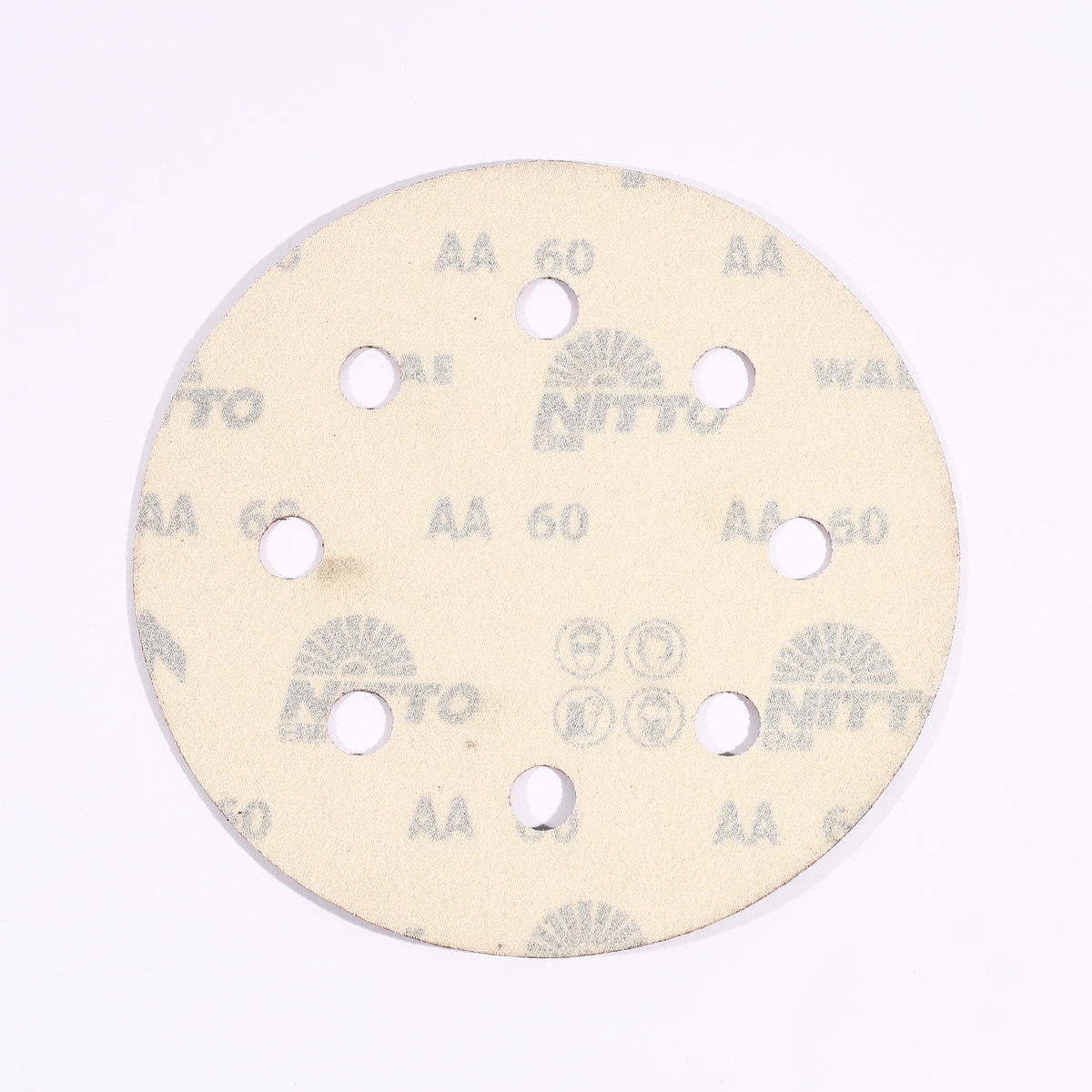 กระดาษทรายกลมหลังขน 7" #60 NITTO TOA รุ่น 6510 รูปที่ 2