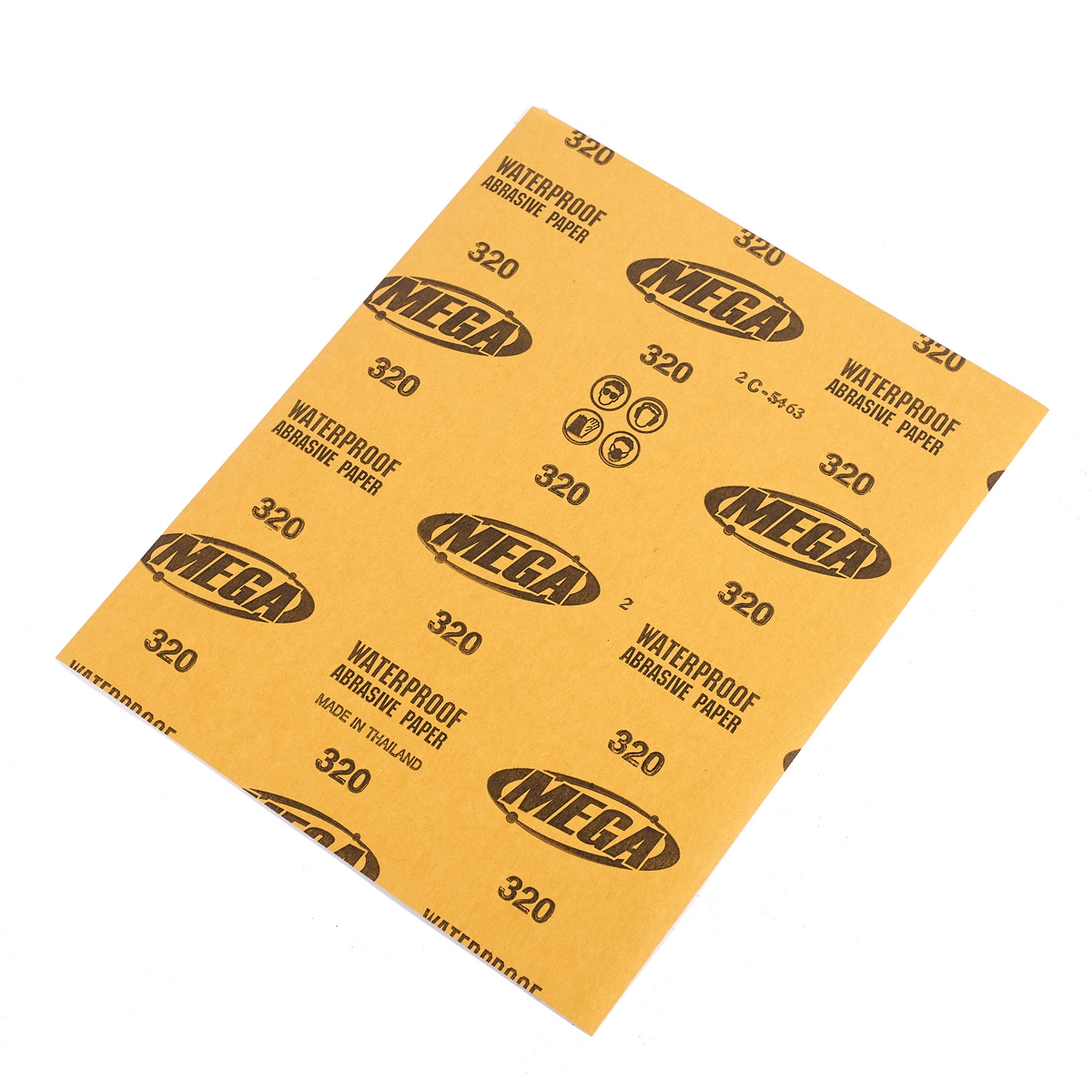 กระดาษทรายน้ำ 9"X11" #320(60/PAC) MEGA TOA รุ่น 8250 รูปที่ 3