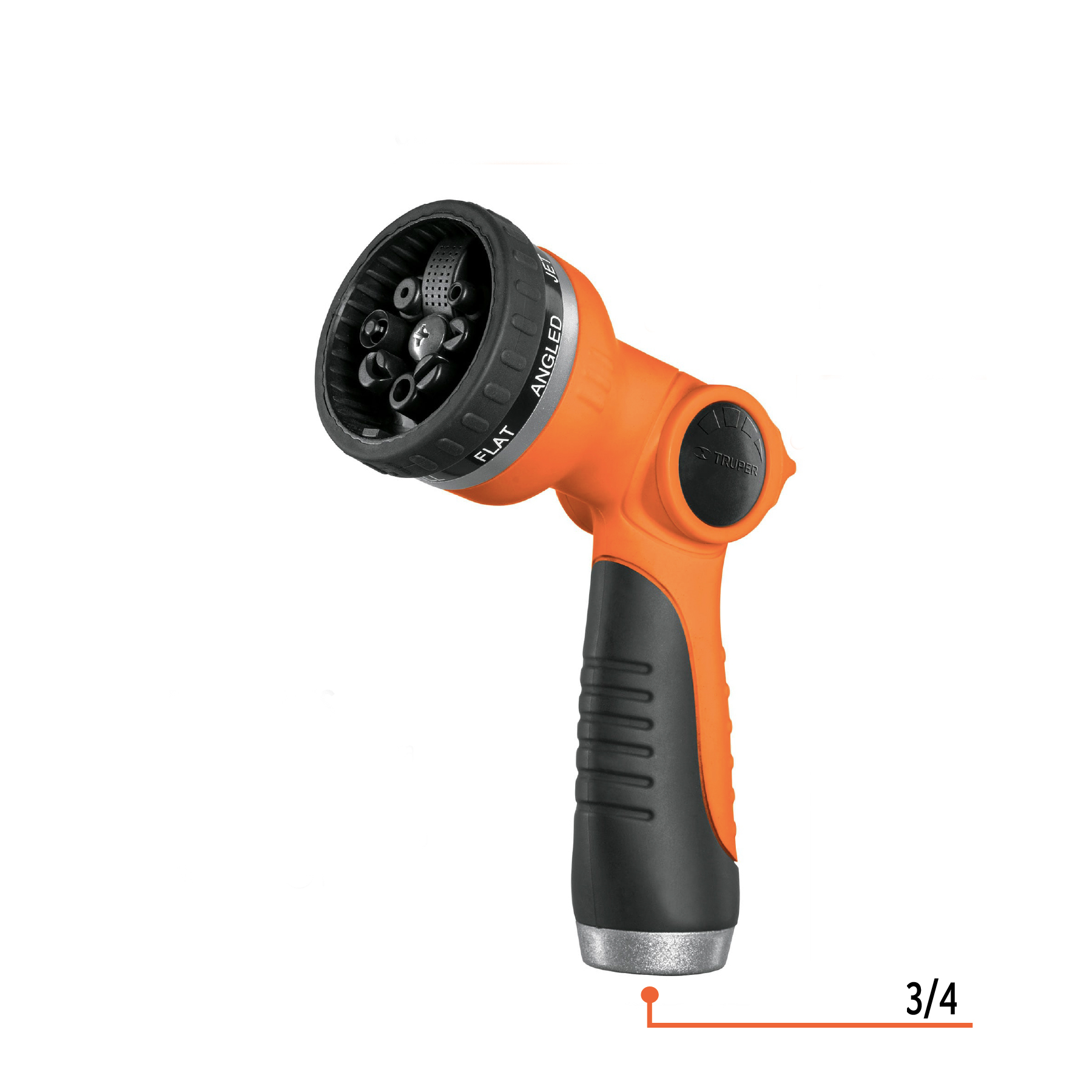 ปืนฉีดน้ำ+ไกชนิดบีบ TRUPER รุ่น PR-307 รูปที่ 2