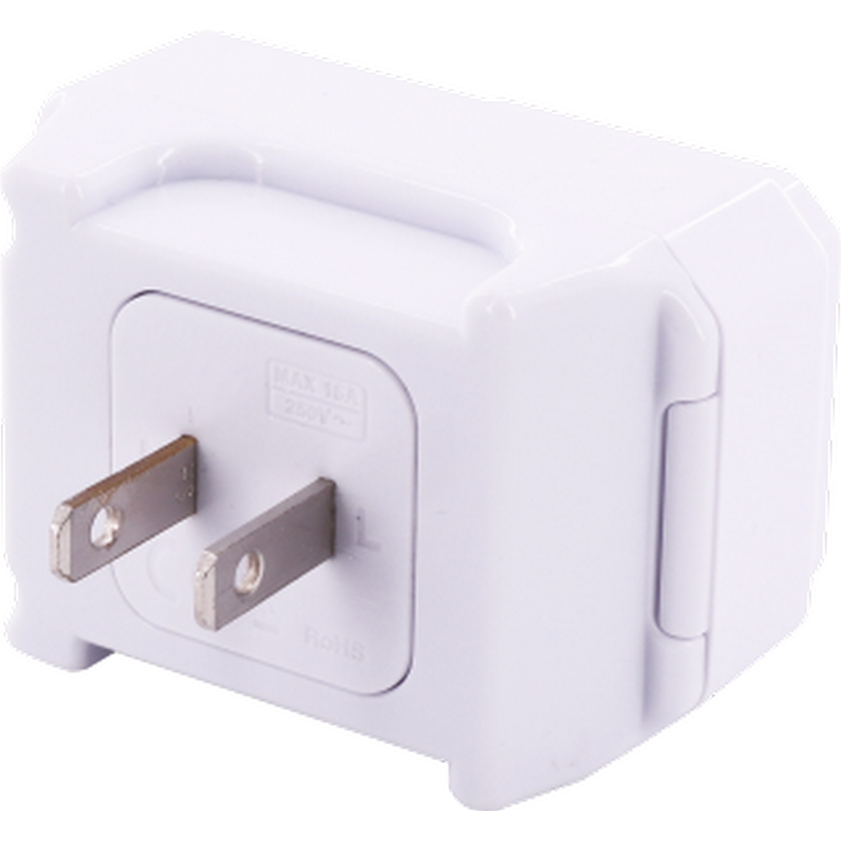 ปลั๊กแปลง2ขาแบน 1สวิตช์ 16A 3500W EA-ES TOSHINO รูปที่ 4