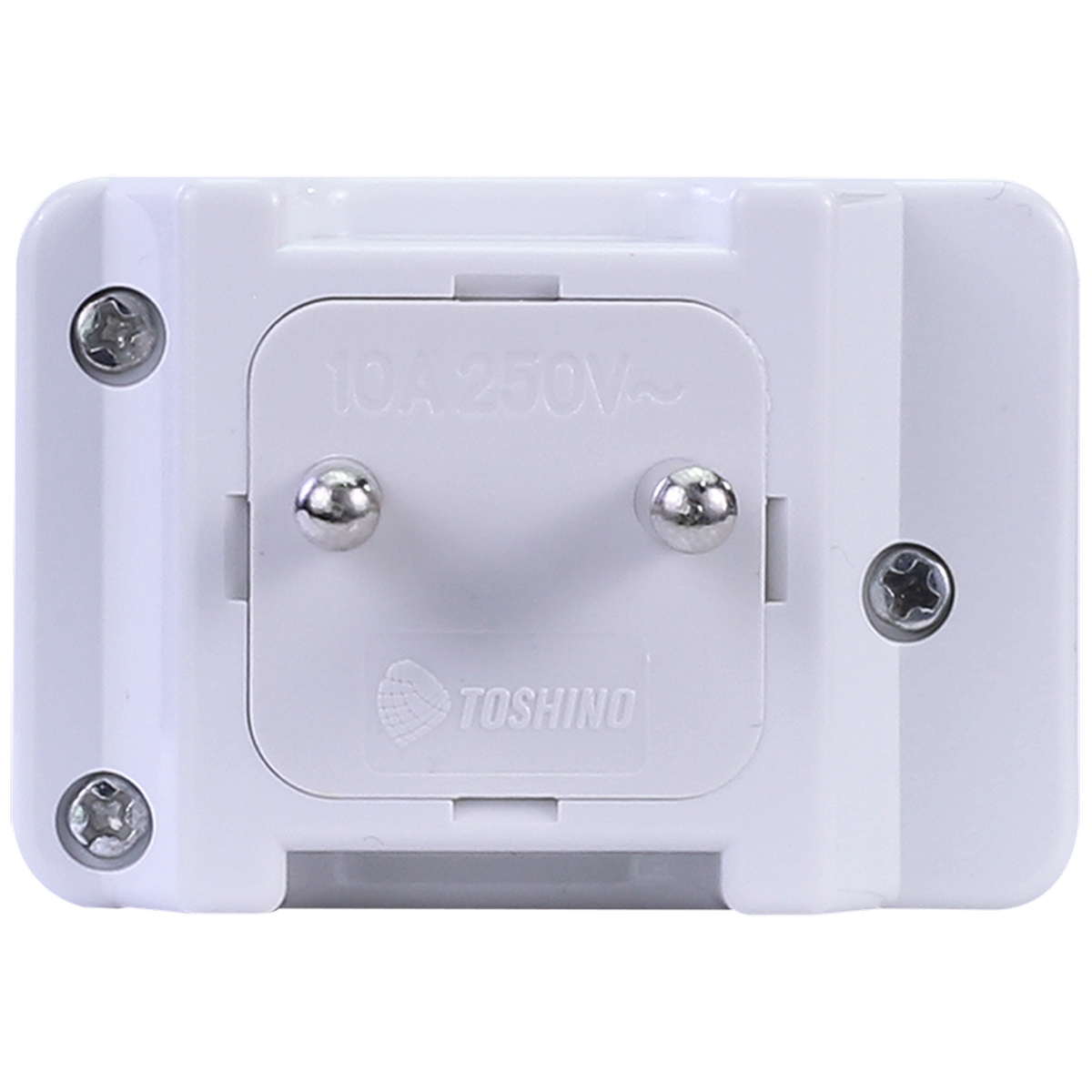 ปลั๊กแปลง2ขากลม 1สวิตช์ 10A 2000W TOSHINO รุ่น CO6S-A รูปที่ 5