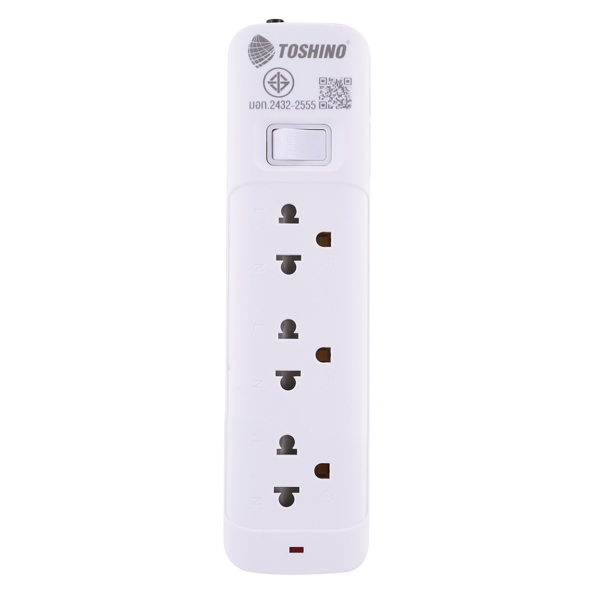 ปลั๊กรางไฟ 1 สวิตช์ 3 ช่อง 5 เมตร TOSHINO รุ่น SO-35 ราคา ฿252