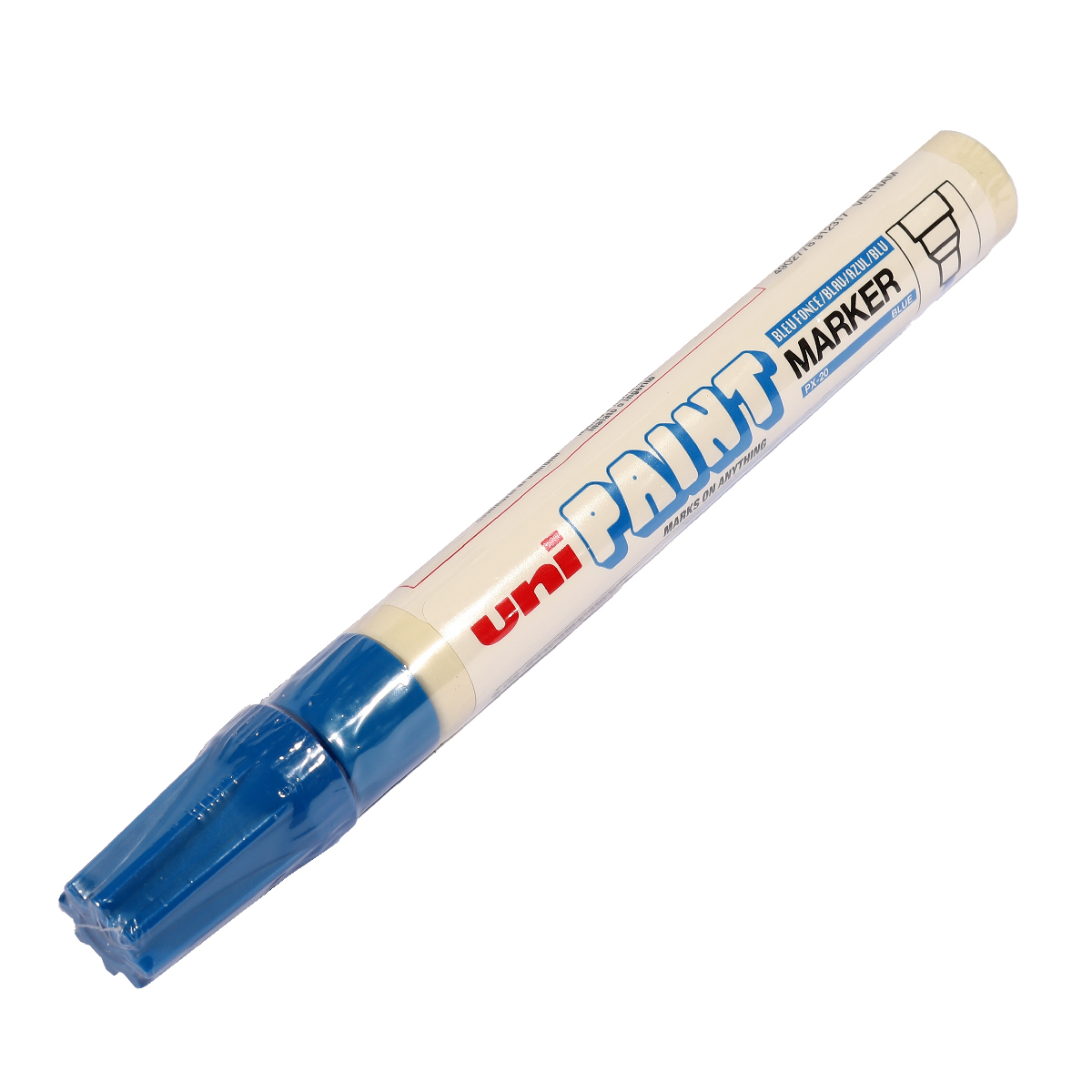 เพ้นท์มาร์คเกอร์-นํ้าเงิน(184117) UNI MITSUBISHI รุ่น PX-20 ราคา ฿49.5