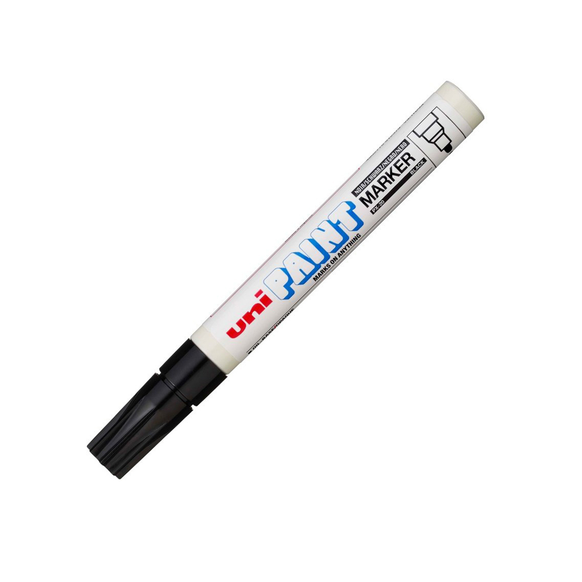 เพ้นท์มาร์คเกอร์-ดำ(184230) UNI MITSUBISHI รุ่น PX-20 ราคา ฿49.5