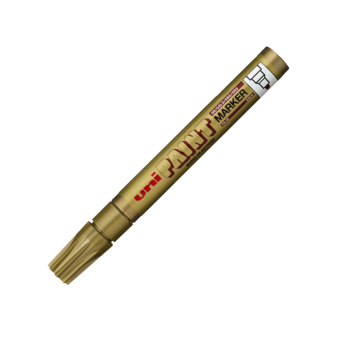 เพ้นท์มาร์คเกอร์-ทอง(184285) UNI MITSUBISHI รุ่น PX-20 ราคา ฿49.5