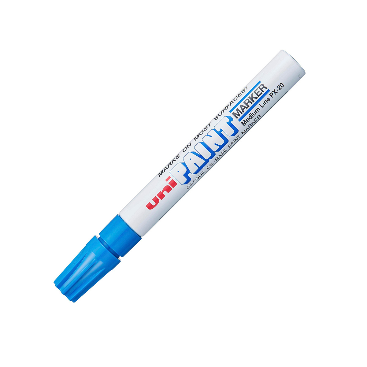 เพ้นท์มาร์คเกอร์-ฟ้า(184315) UNI MITSUBISHI รุ่น PX-20 ราคา ฿49.5