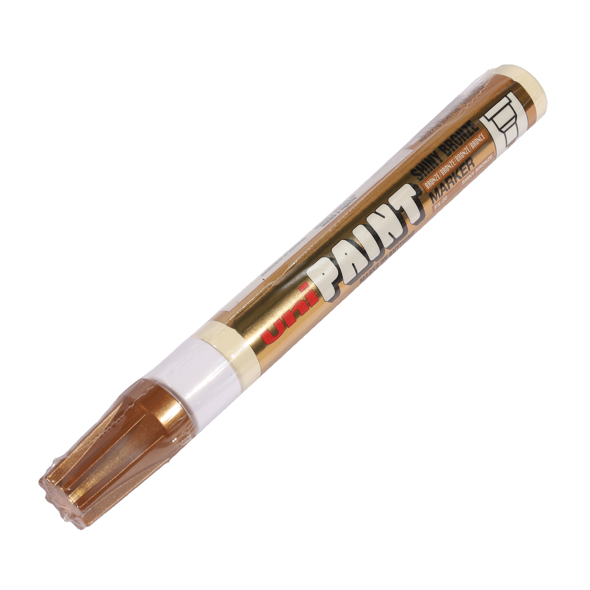 เพ้นท์มาร์คเกอร์SHINYBRONZE(250775) UNI MITSUBISHI รุ่น PX-20 ราคา ฿49.5