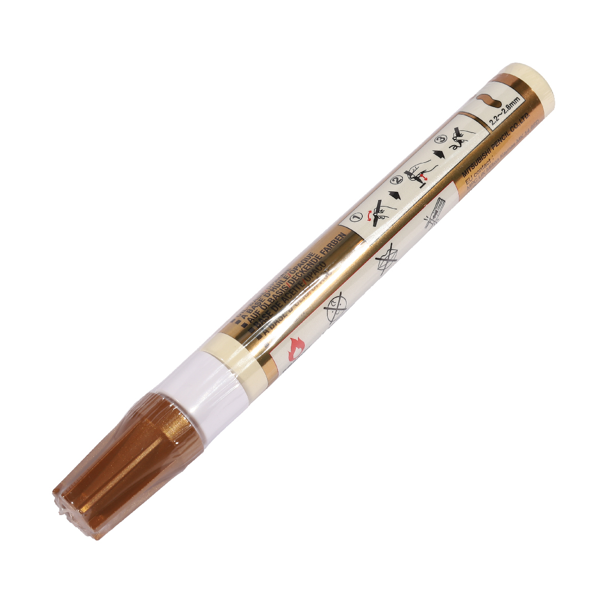 เพ้นท์มาร์คเกอร์SHINYBRONZE(250775) UNI MITSUBISHI รุ่น PX-20 รูปที่ 3